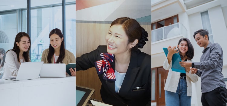 Office Buildings, Hotels & Tourism, and Overseas/Construction Businesses