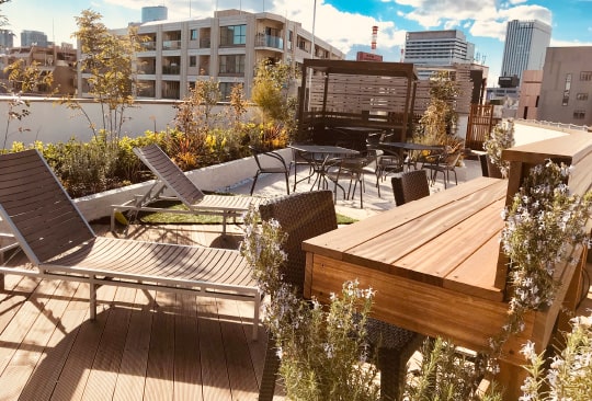 Green Terrace Installation – After