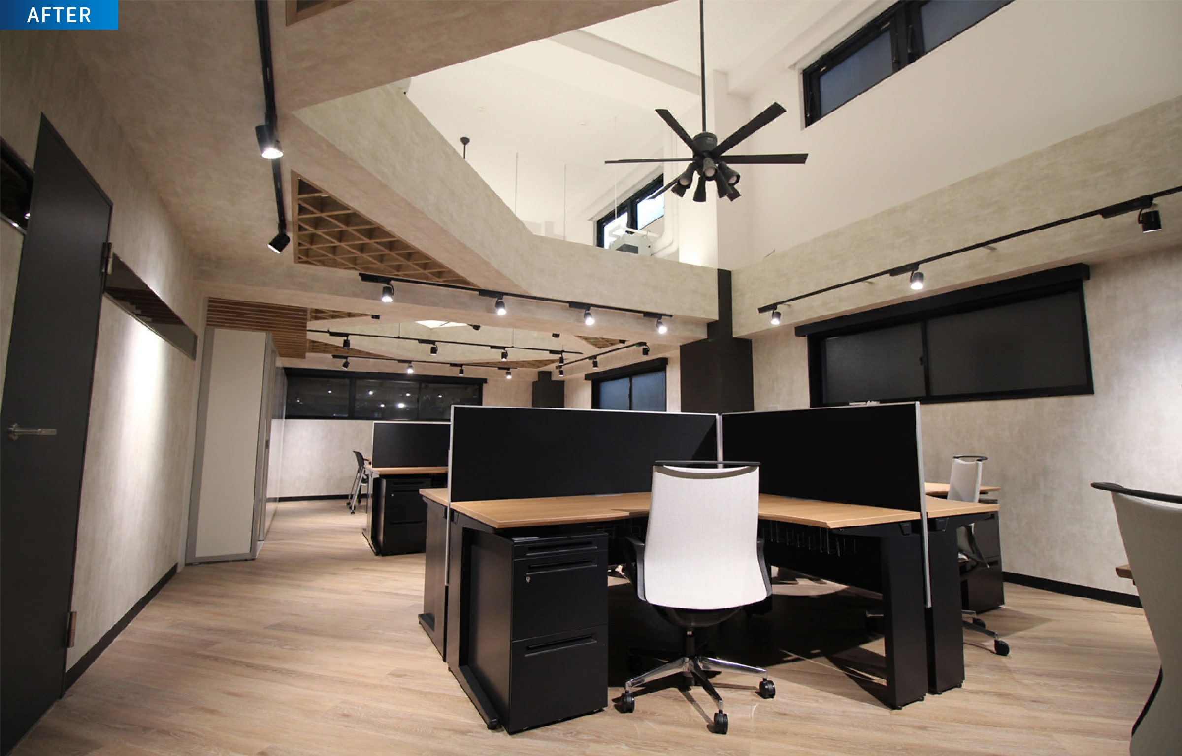 8th Floor Office Space after Downsizing Construction