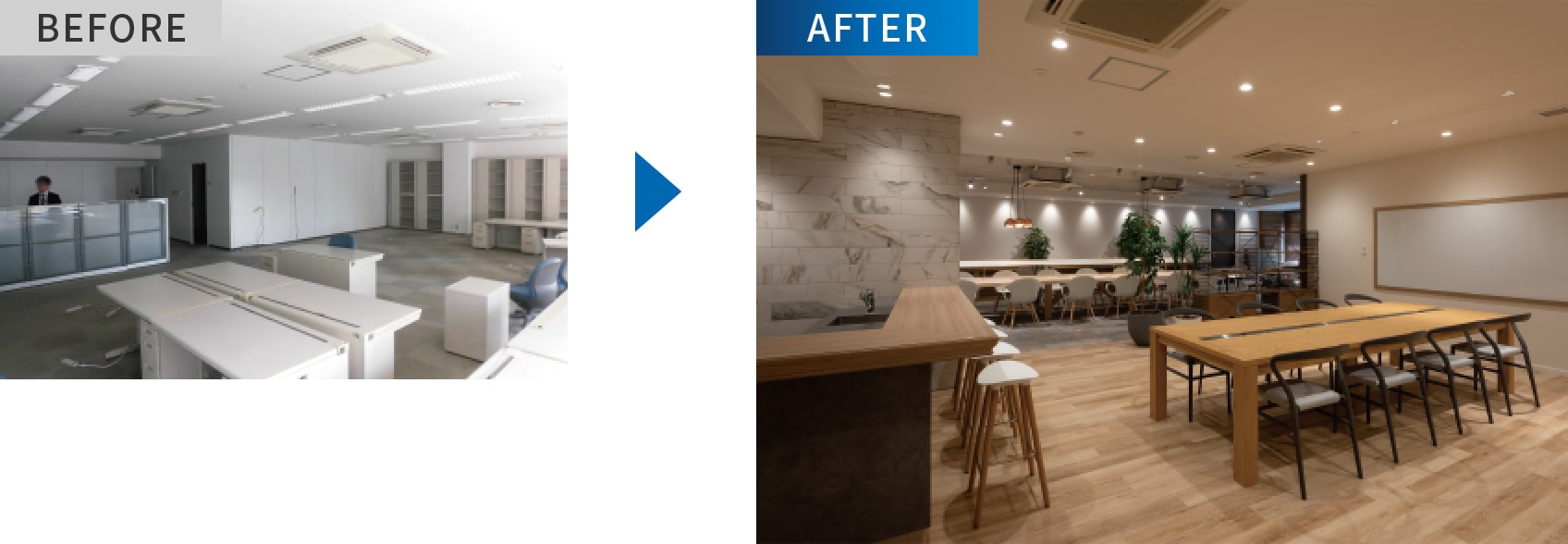 Replanning Case – Kitchen & Meeting Space